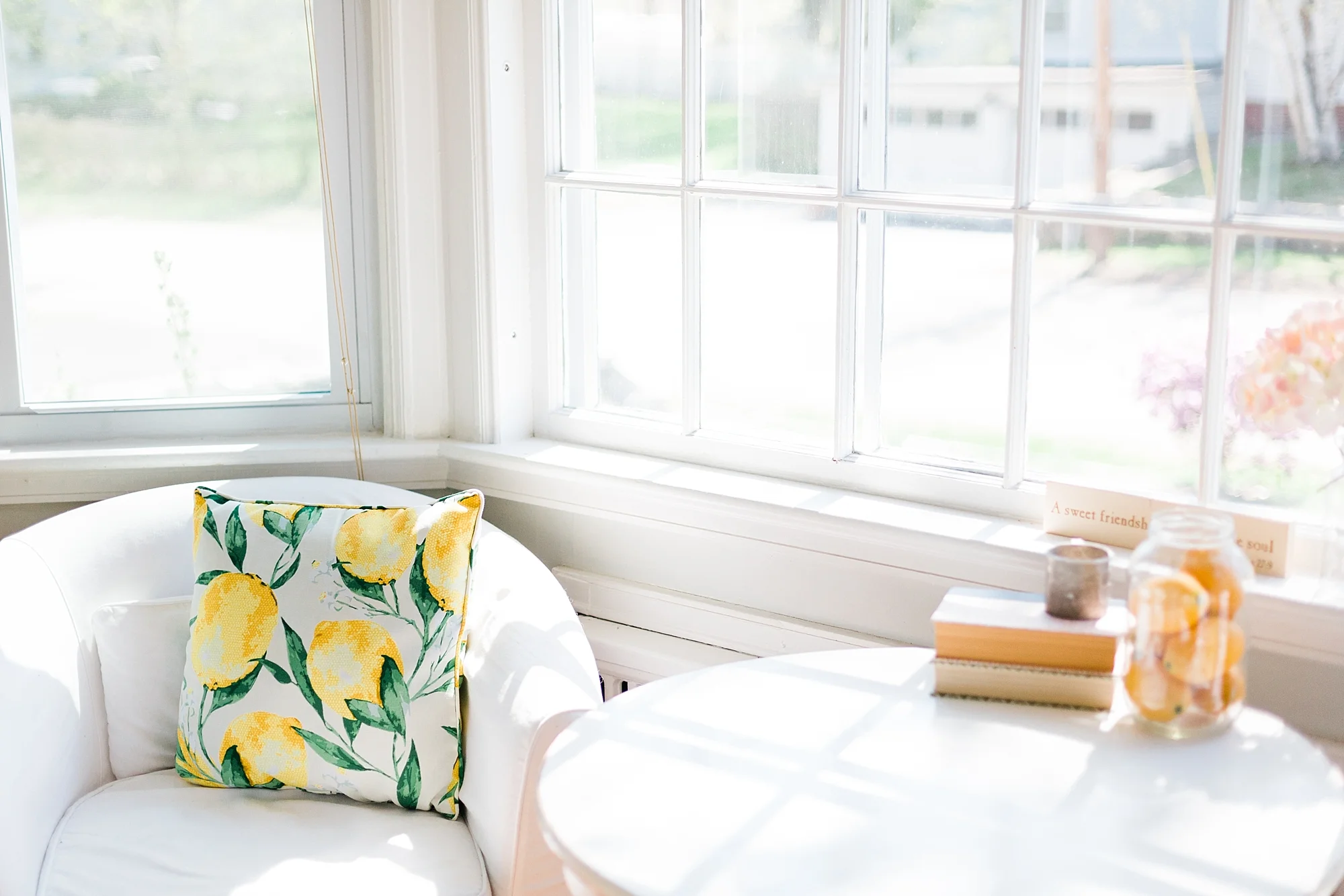 Bright White Kitchen - Interior Design - New England Home - Madison Rae Photography