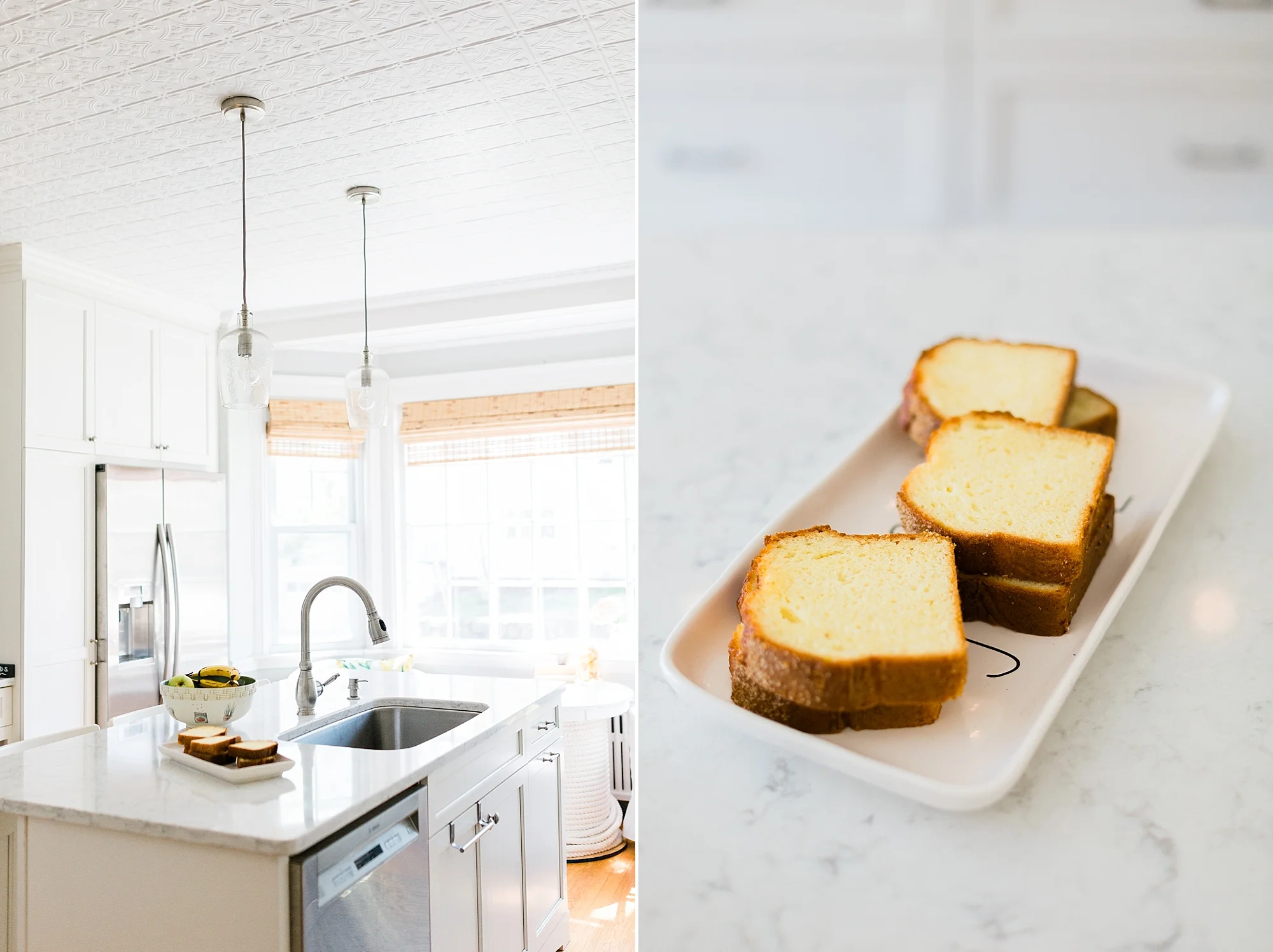 Bright White Kitchen - Interior Design - New England Home - Madison Rae Photography