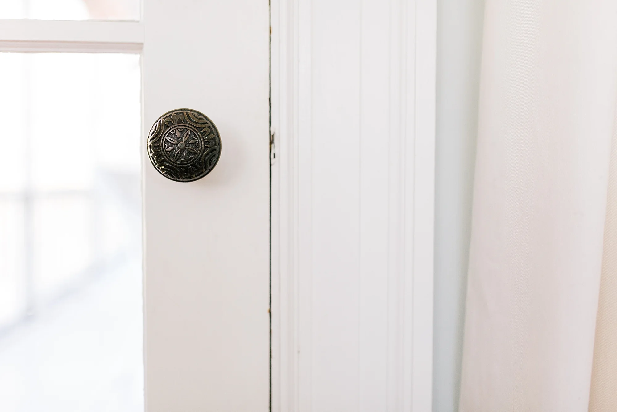 Vintage Door Knob - New Hampshire Home - Madison Rae Photography