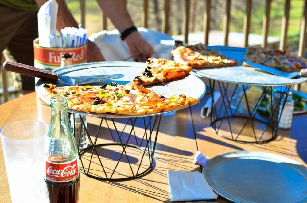 hiking & pizza in basdrop 