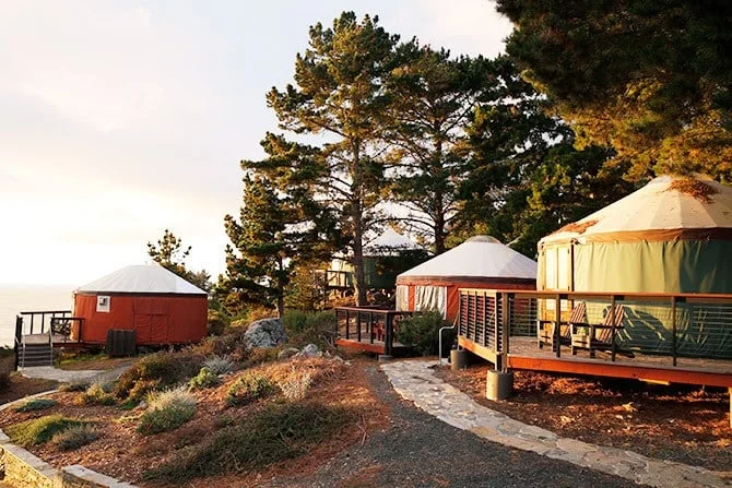 travel inspiration: treebones resort in big sur