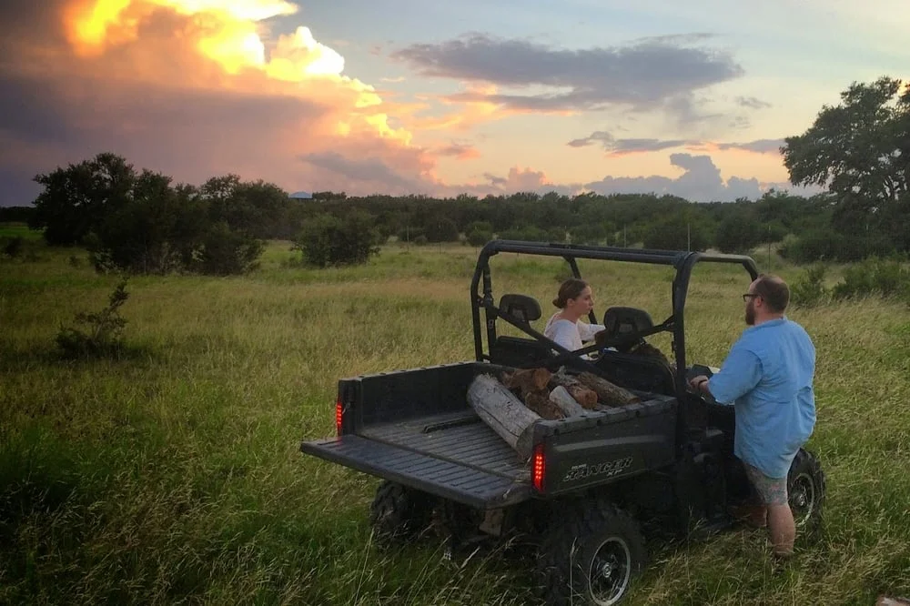 texas holiday: ranching in blanco 