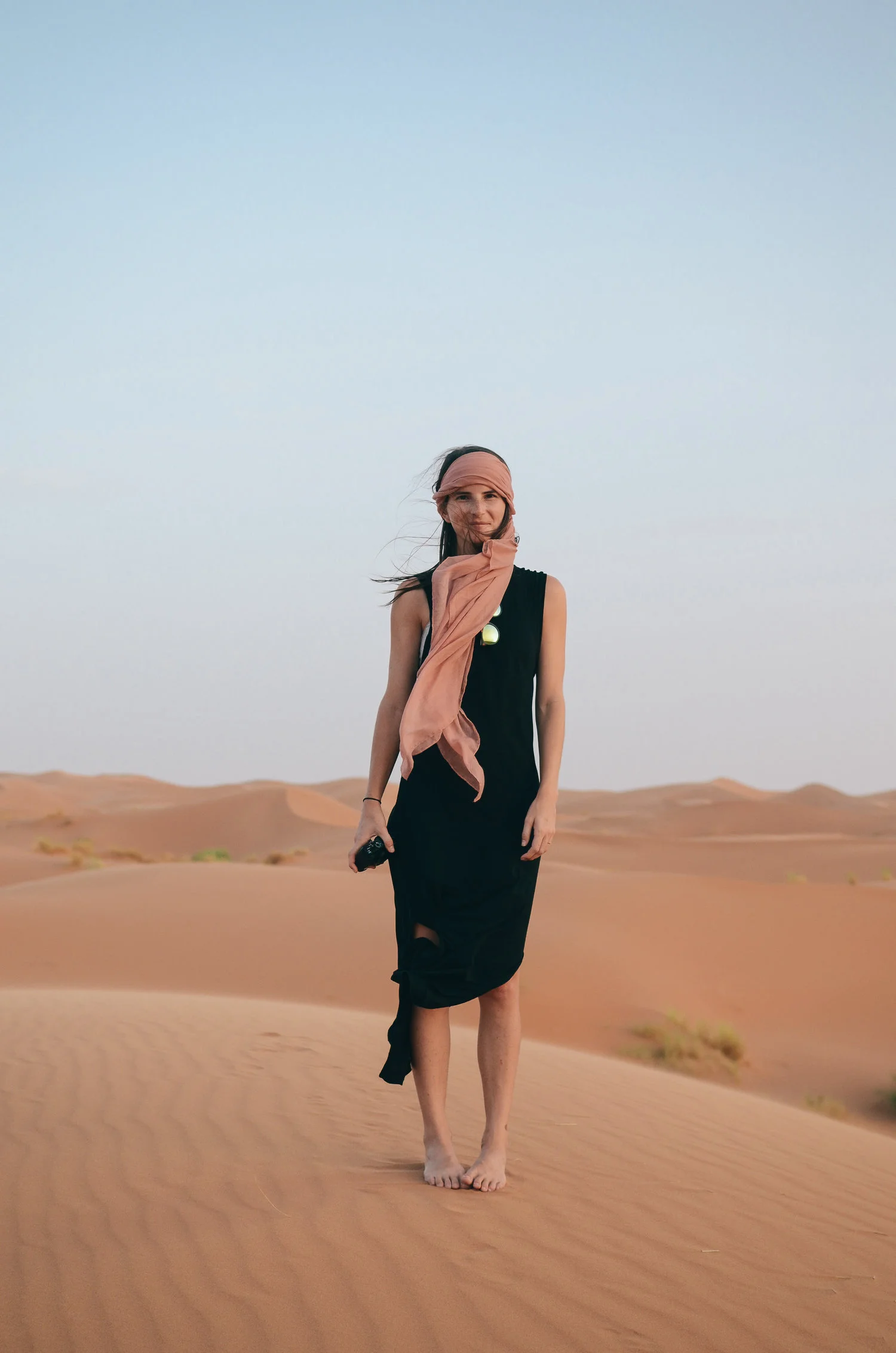 glamping in the sahara with desert luxury camp