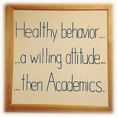We help our students rise to Strive&rsquo;s standards by stressing the formula above 🙌 

Healthy behavior + a willing attitude = academic success!