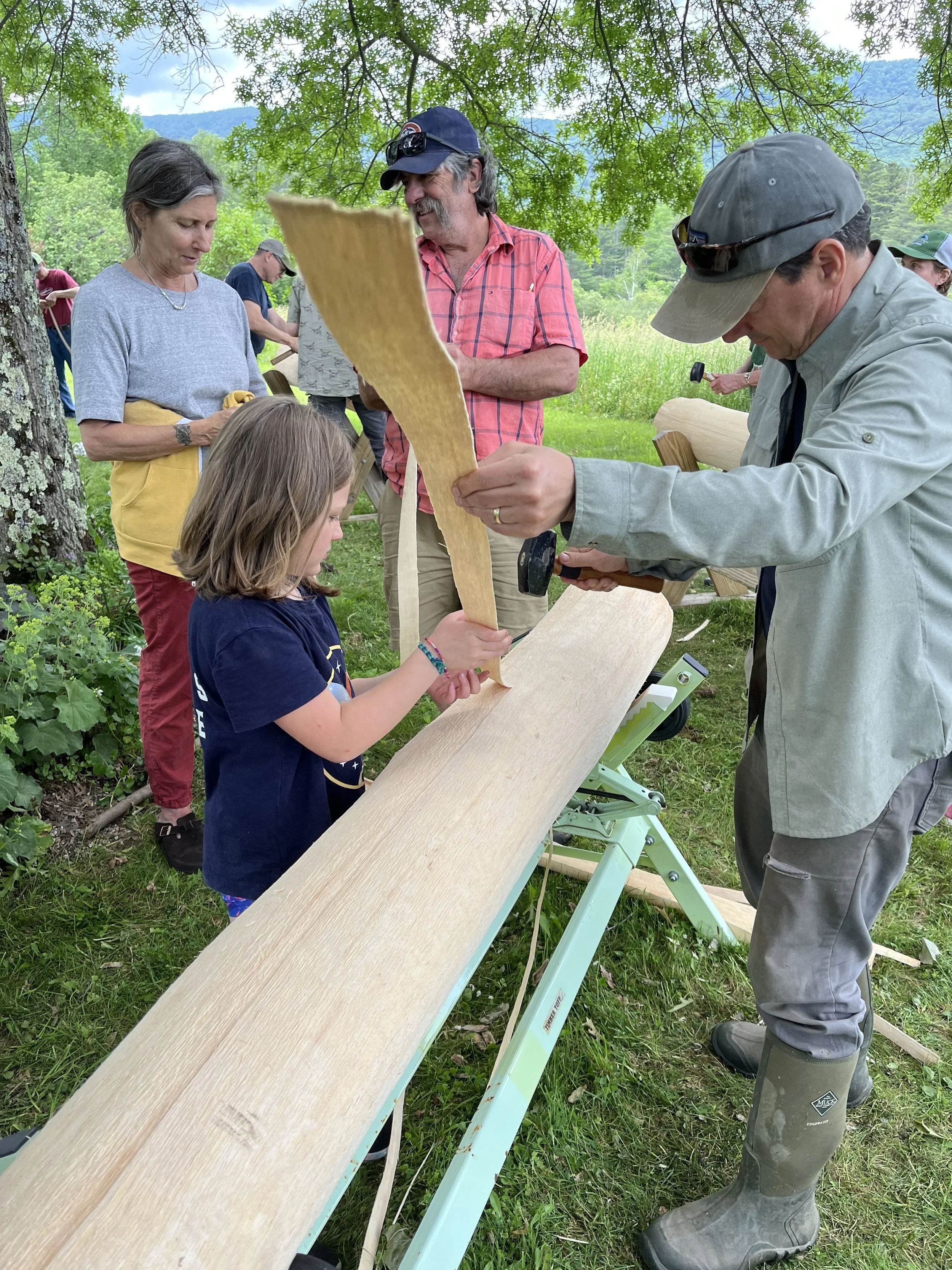 Black Ash Splint Pounding Workshop