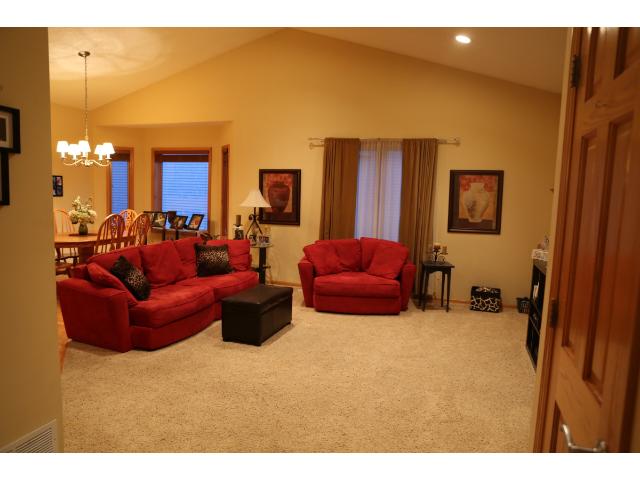 Main level living room - great open floor plan.