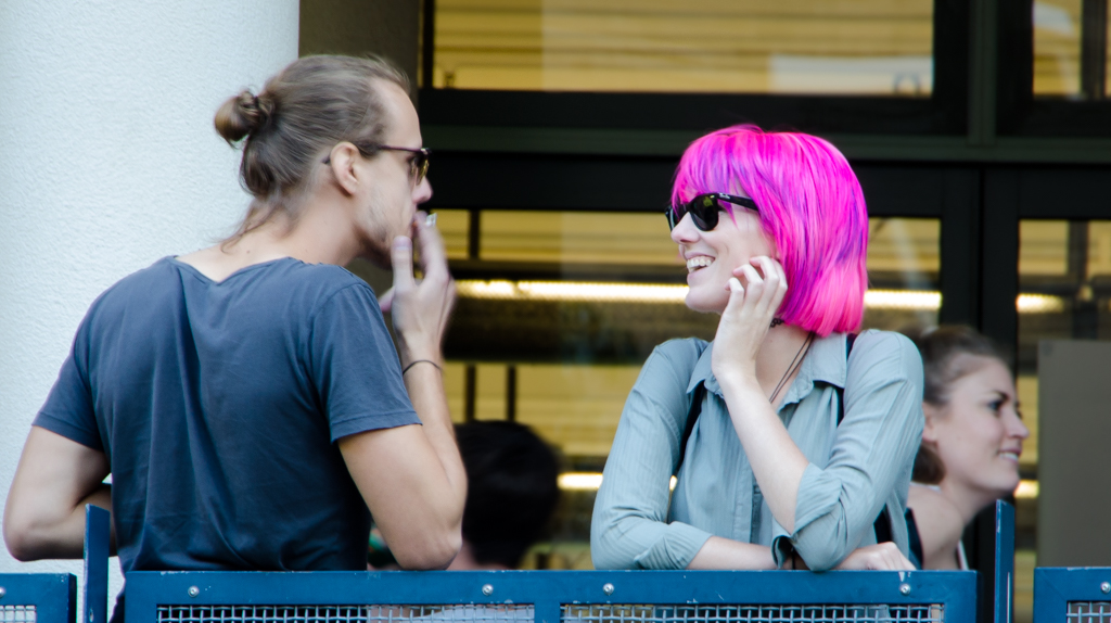 31. Pink conversation