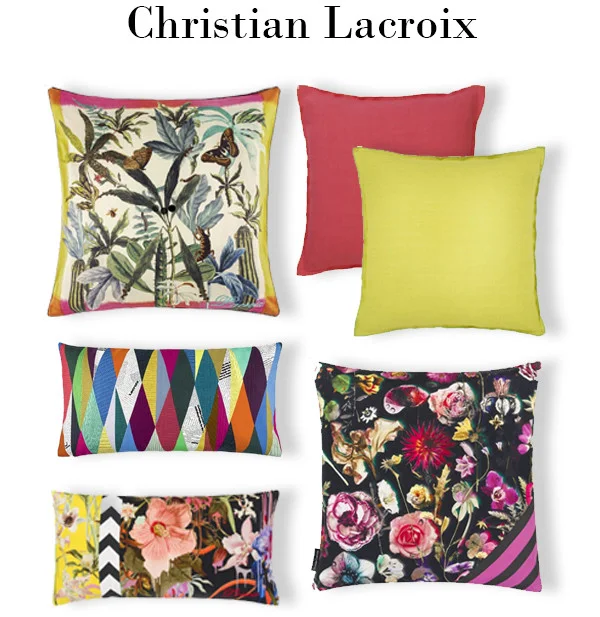 Be amazed by the latest Christian Lacroix collection of fabrics, wallpapers, rugs and cushions now in store. It certainly doesn’t disappoint, with its exuberant, eclectic and eccentric designs.