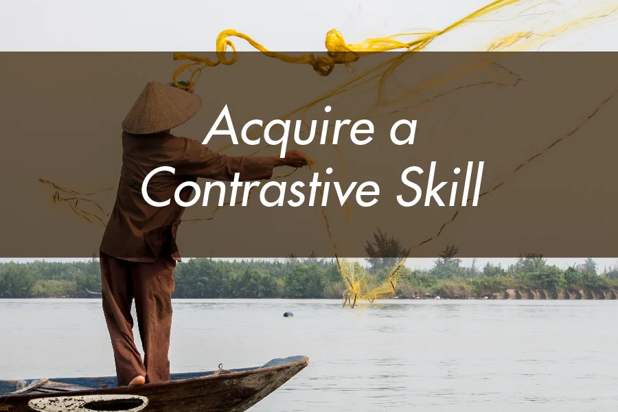 Acquire a Contrastive Skill