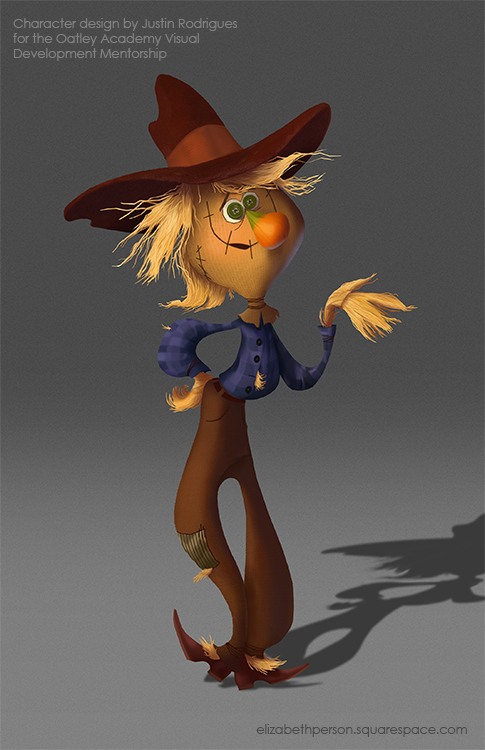 Scarecrow Character Painting