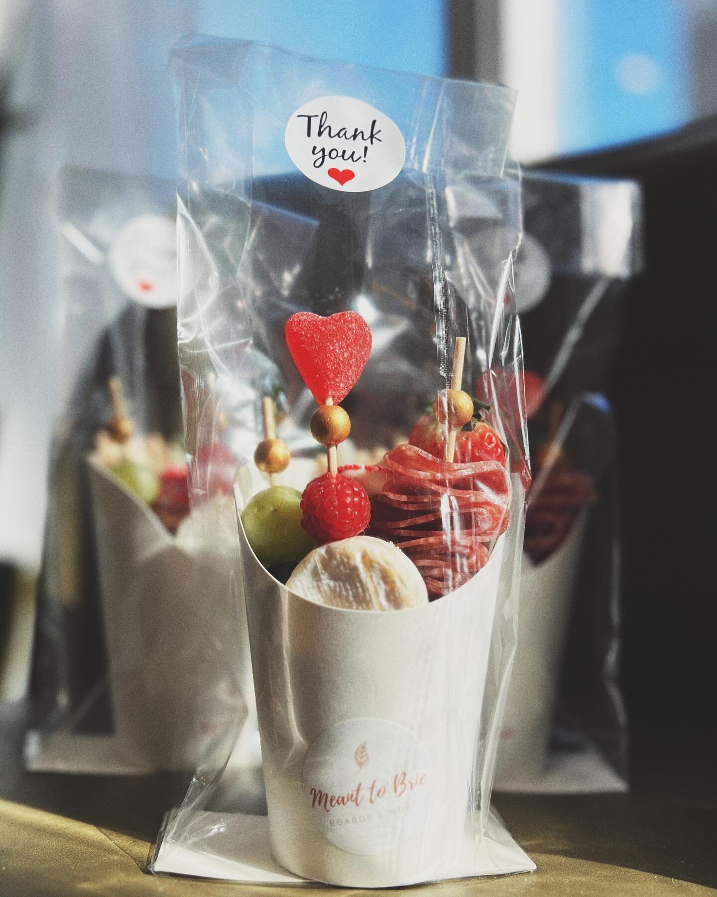 Check out these valentine char-cute-ries from the wonderful Meant to Brie here in town 😍🤤

We have them at the salon for each of our lovely clients coming in today, we are so grateful for you and want to show our appreciation on this day of 💕love?