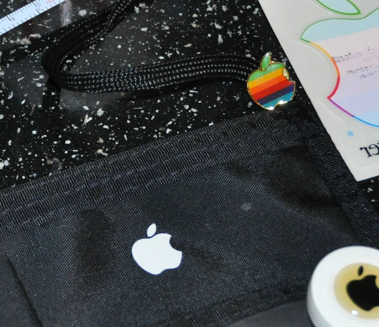 The pin of all pins!! The original Apple II color computer logo pin.....and it's all MINE