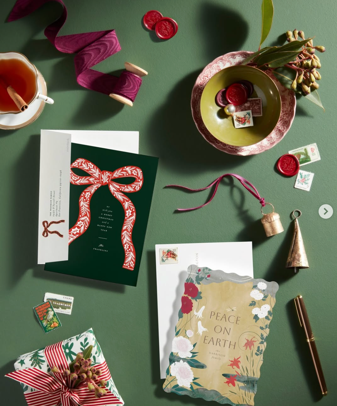 Minted holiday cards