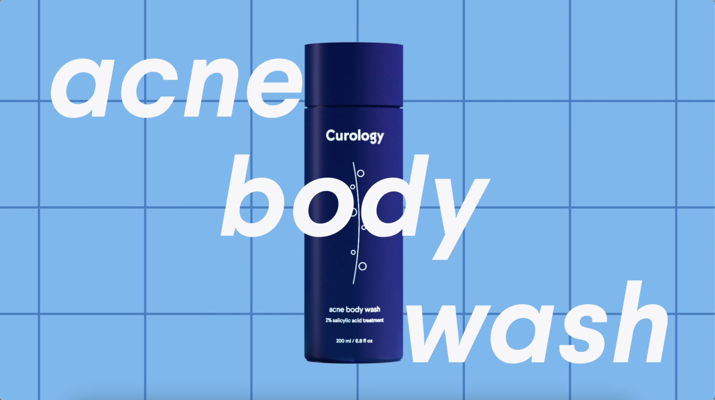 acne body wash curology