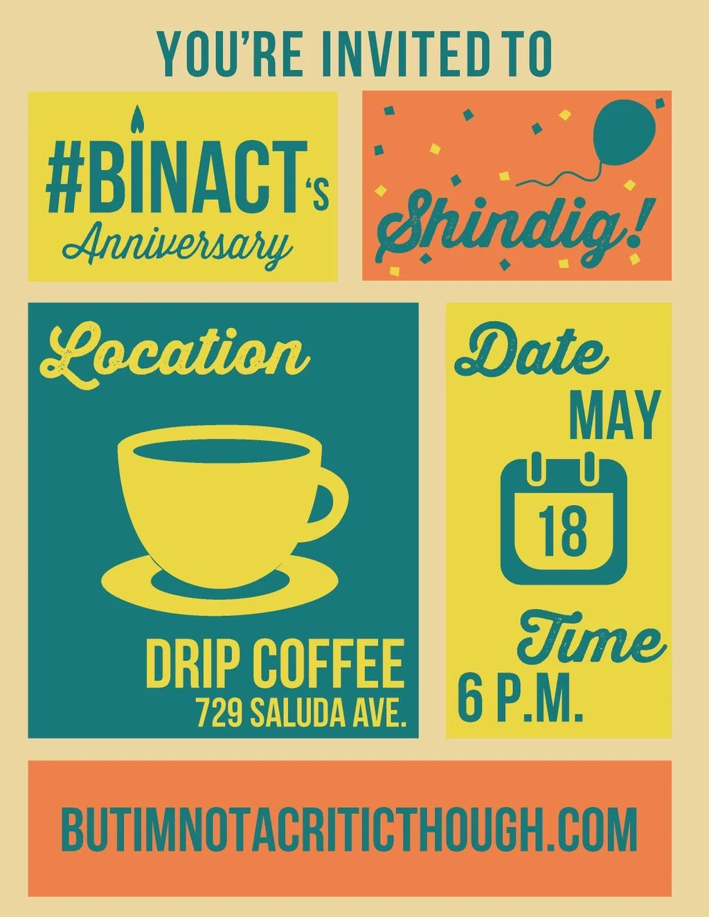 Keep up with #BINACT