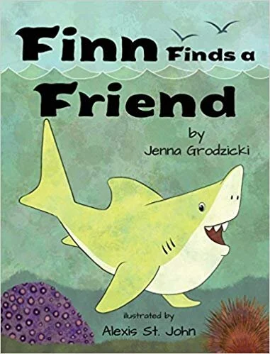 Finn Finds a Friend by Jenna Grodzicki, illustrations by Alexis St. John (Spork) is the fish that started it all.