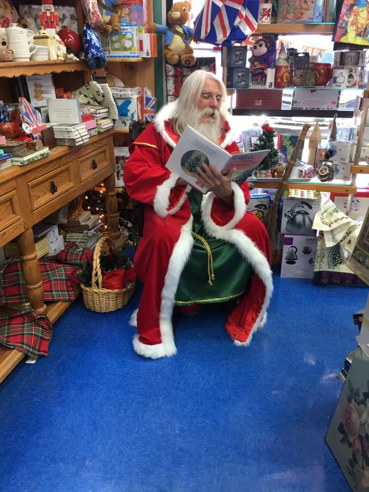 Merry Christmas, Father Christmas! Glad you enjoyed your early present of The Queen and the First Christmas Tree! The British Emporium 2018.