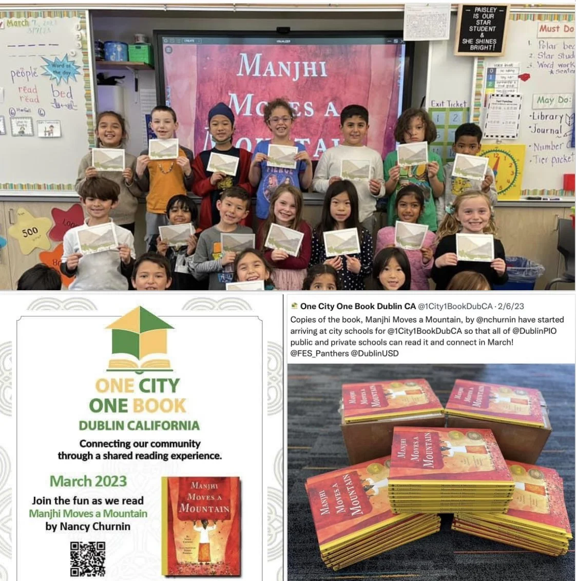 MOVE YOUR OWN MOUNTAIN — Nancy Churnin