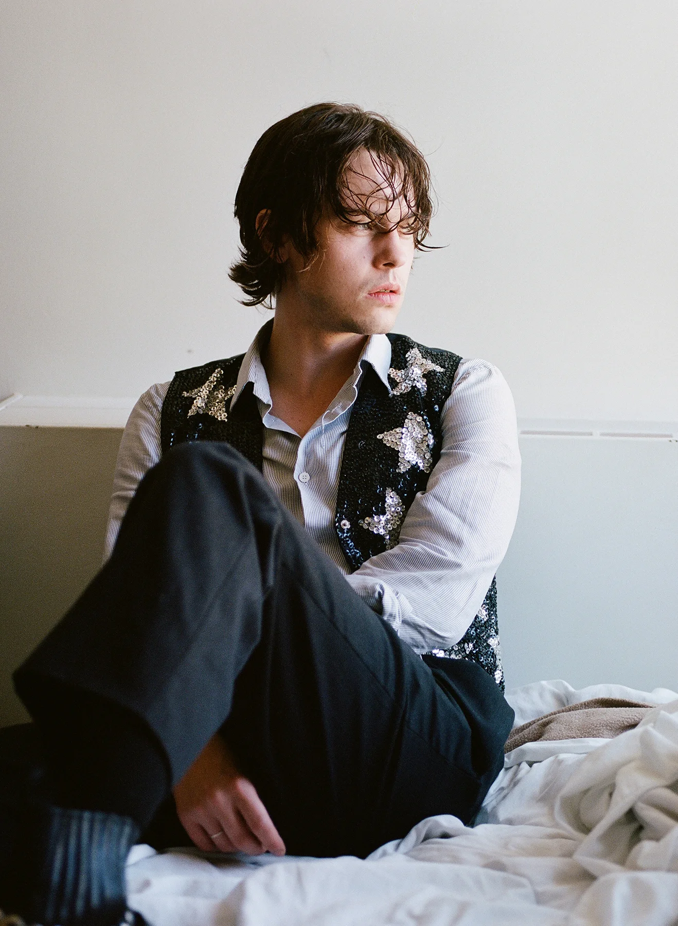 Elias Bender Rønnenfelt of Iceage / Marching Church - Photographed for Foxes Magazine in Los Angeles, CA in Aug. 2016