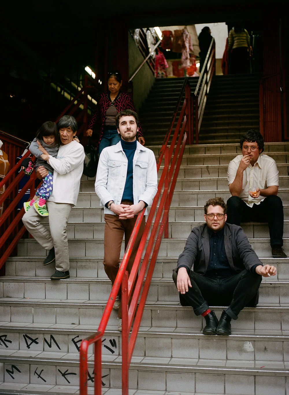 The Broken Hearts - (Album cover) Photographed in Chinatown, LA in Feb. 2017.