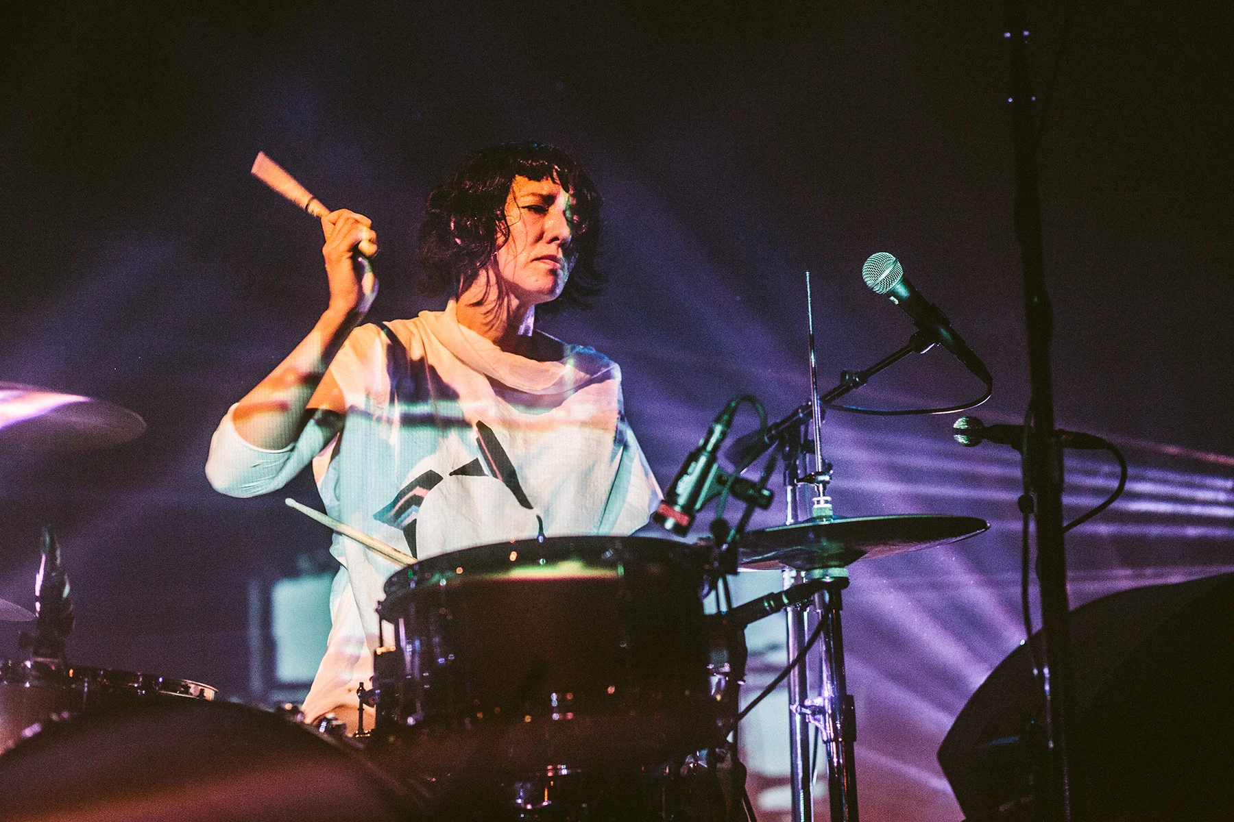 Autolux at El Rey Theatre in Los Angeles, CA.