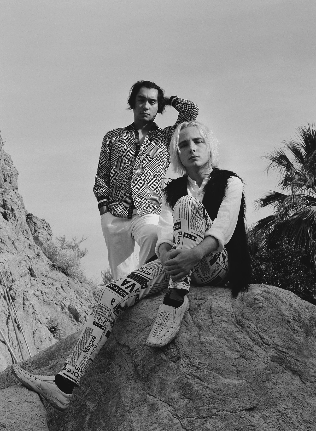 Yip Yops - Residency band portrait series for The Echo. Photographed in Palm Desert, CA in November 2018.