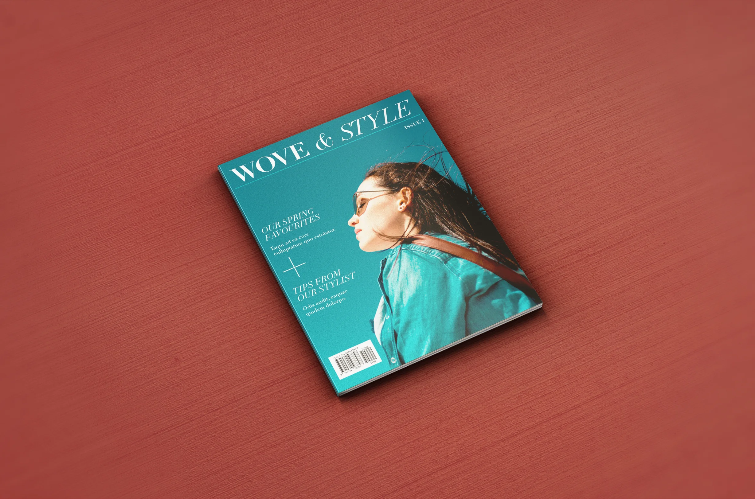 Template design for WOVE &amp; STYLE. 