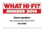 ATC SCM11 What Hi Fi Award 2014