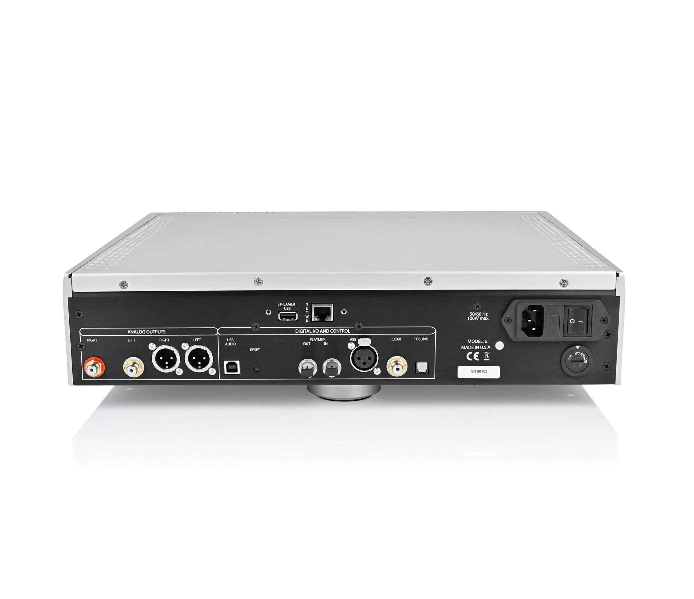 Playback Designs MPS-6 Edelweiss back