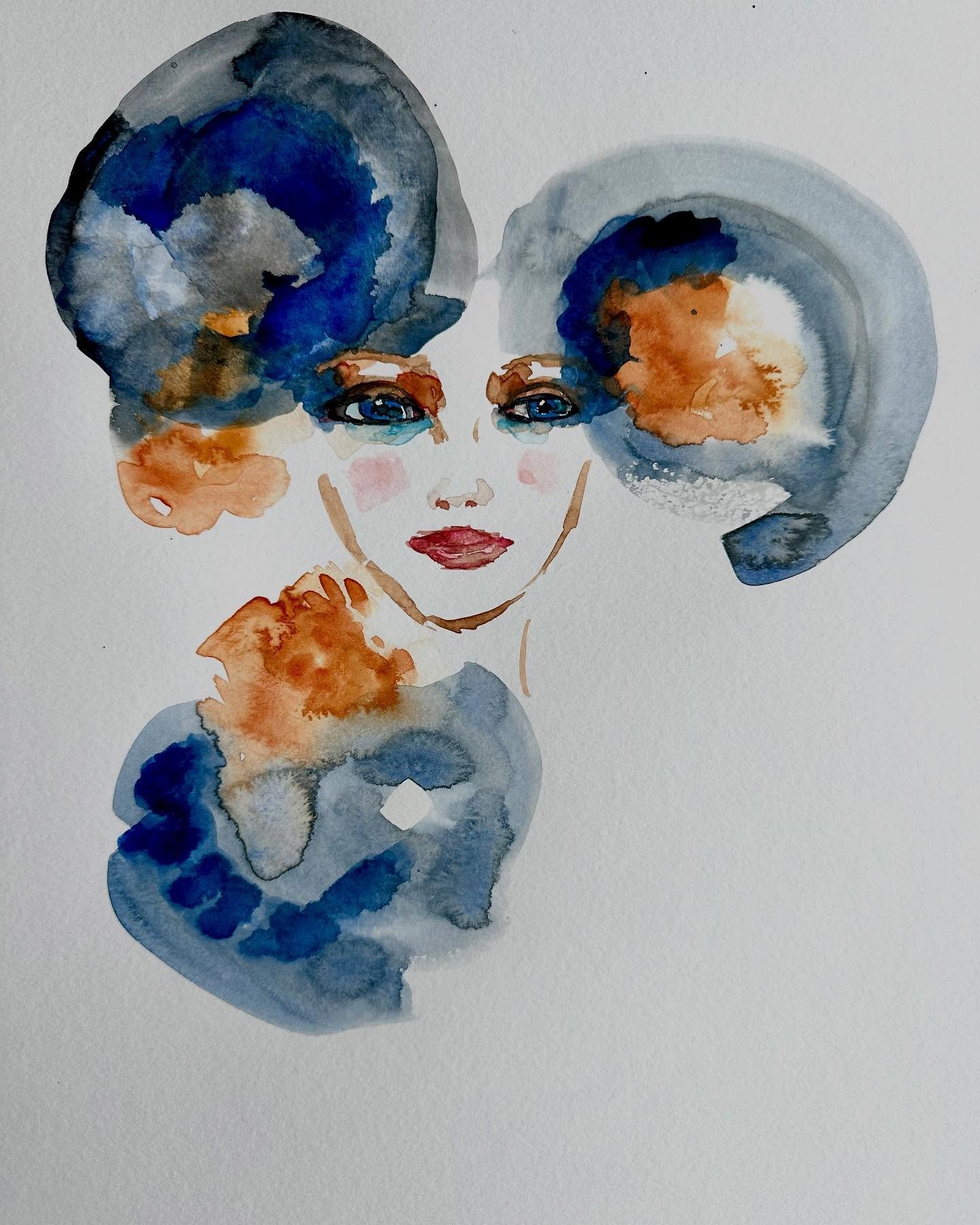 V&aring;r - og vi er med 🌷🎨

#watercolour #akvarell #artwork #art #watercolourpainting #springvibes🌸 #springtime #springishere #v&aring;ren&auml;rh&auml;r #artist @livsolbergandersen