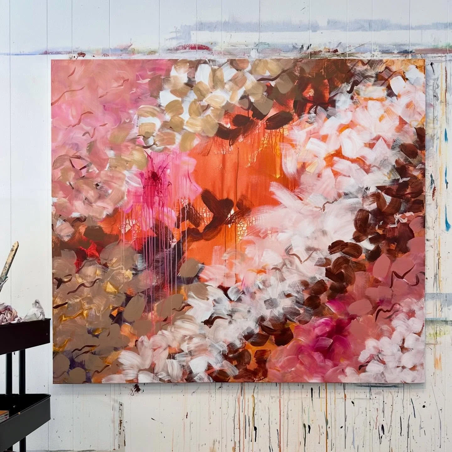 Mal din egen verden😊 det er v&aring;r!❤️🧡 www.maleakademiet.no

#paintyourlife #mal #maleakademiet #onlinemalekurs #malekursp&aring;nett