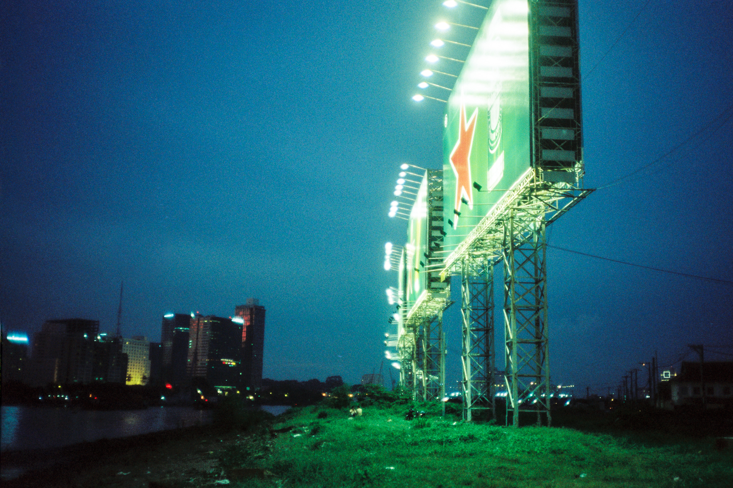 Night Dinner - Saigon River, 2016