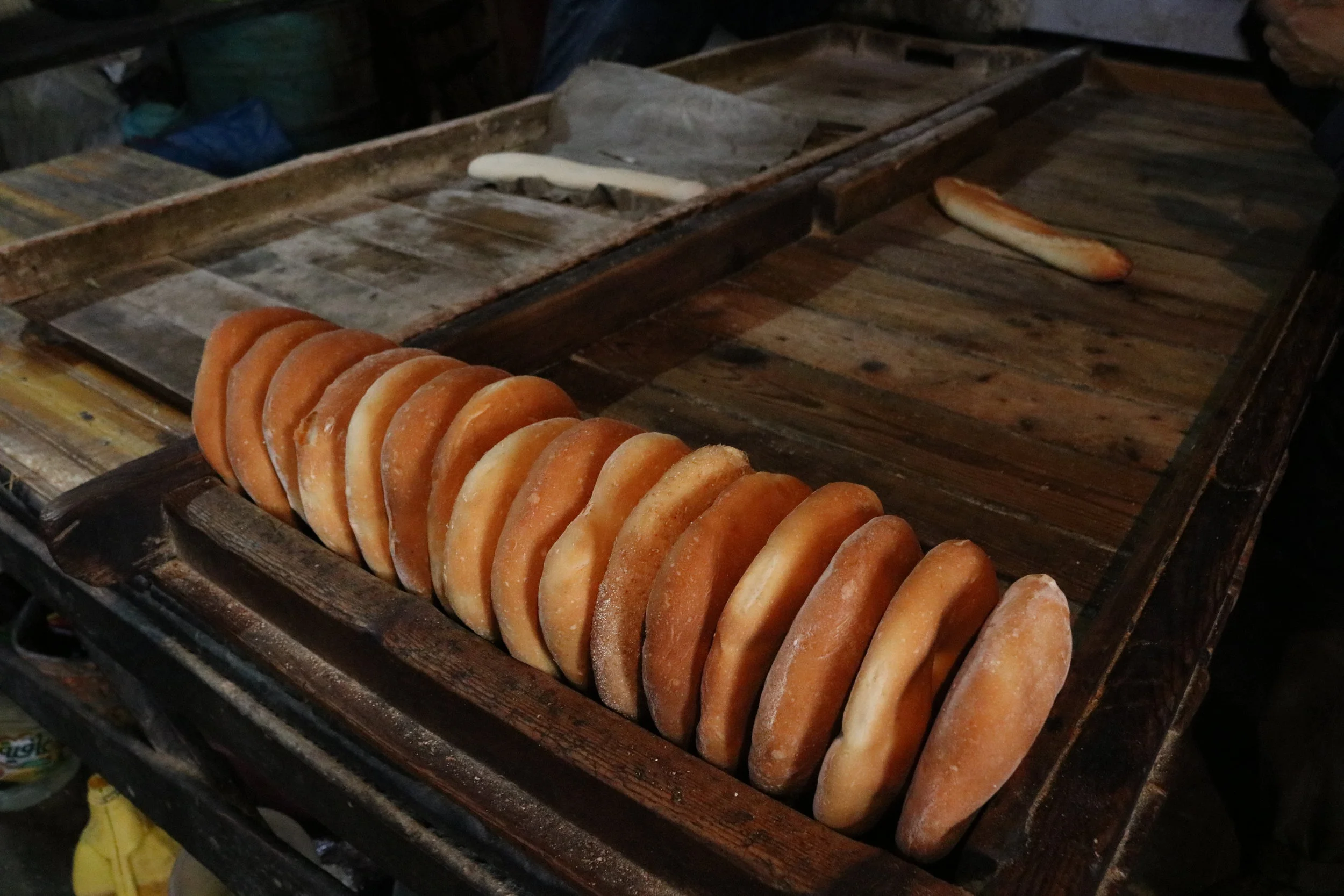 A visit to a Moroccan bakery in Tanger