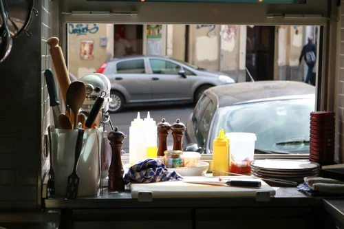 Lunch at Pescheria Gallina in Torino - Italy