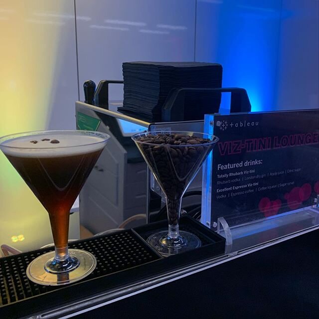 Espresso martinis on tap last night for a fantastic @tableausoftware launch party #specialitycoffee #eventprofs #nitro #upallnight