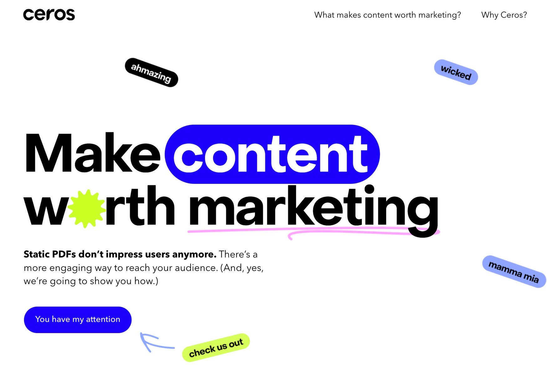Make Content Worth Marketing