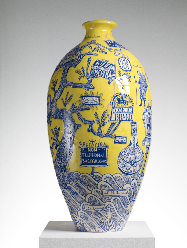 Grayson Perry, 'The Rosetta Vase' of 2011.