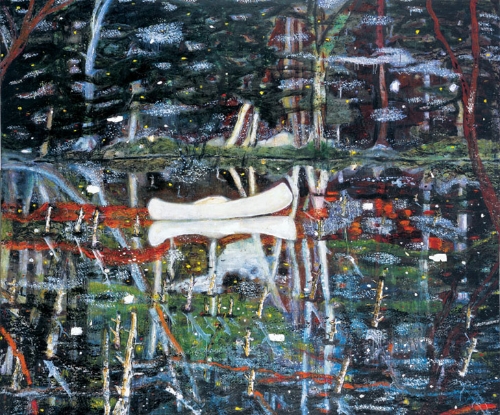 White Canoe, Doig, 1990-91