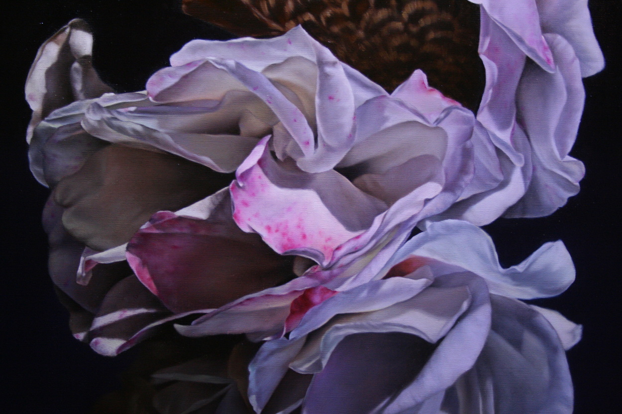 Severance (2015) Oil on linen, 100 x 100 cm