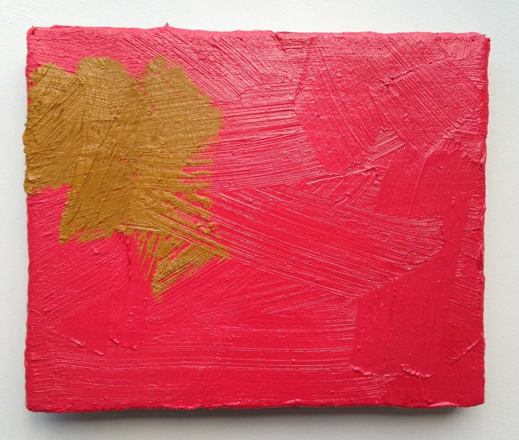 At least things can’t get any worse. 1.2 II. (2014) Oil &amp; gloss on canvas.