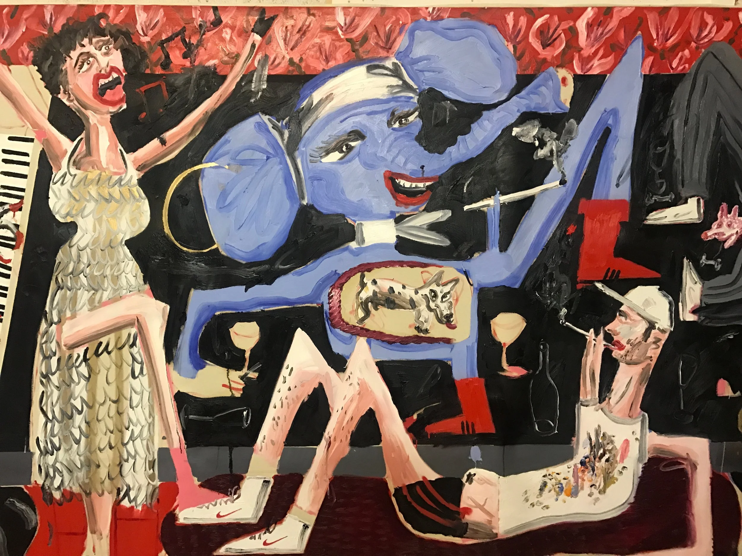 Dale Lewis studio visit