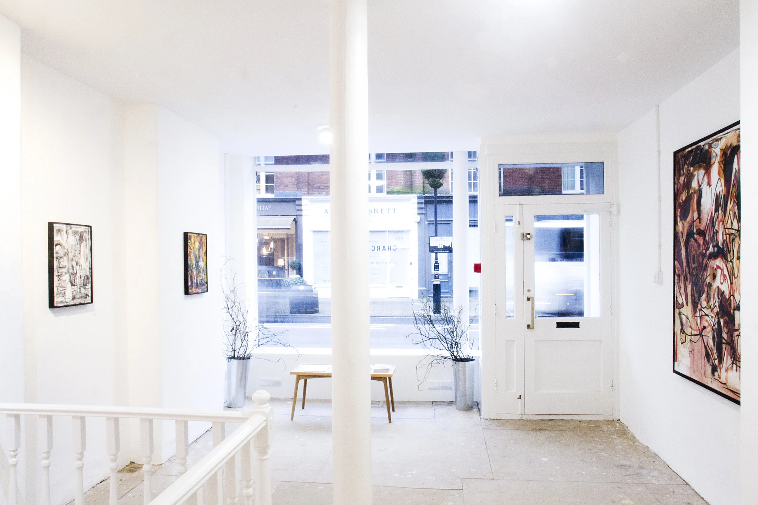 Charcoal City - ArtThou exhibition in Pimlico Rd, London