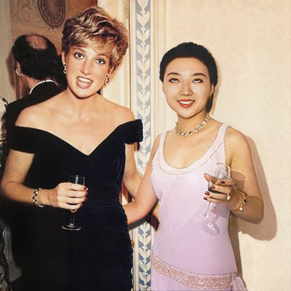 Diana Spencer and Celine Liu_2014.jpg