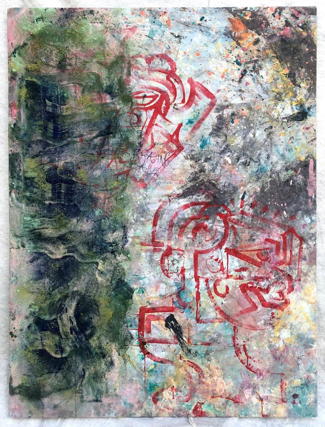 Hearldica, Painting on Canvas by Felix Carr