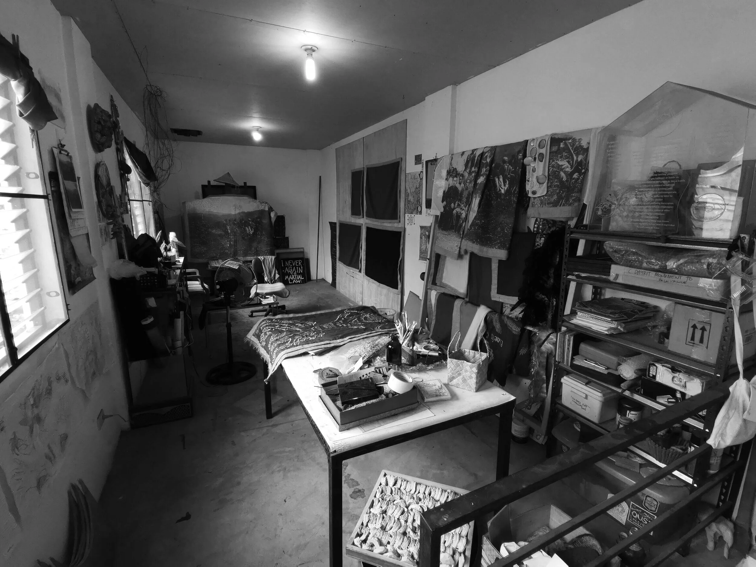 inside Cian Dayrit’s Studio