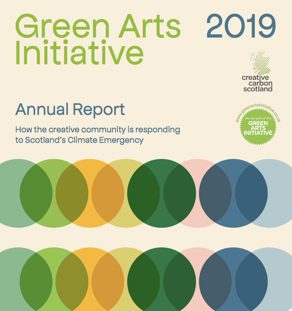 The Green Arts Initiative Report 2019, available on the CCS's website