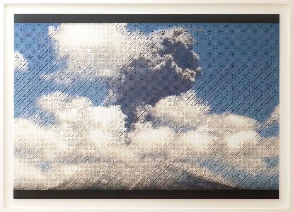 Caroline Jane Harris, Deep, Slow, Still I, 2020, Hand-cut layered digital prints, 90 x 123cm