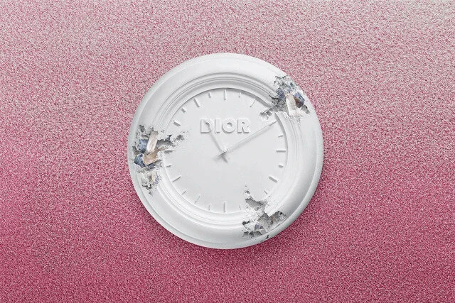 Daniel Arsham Eroded Clock, 2020