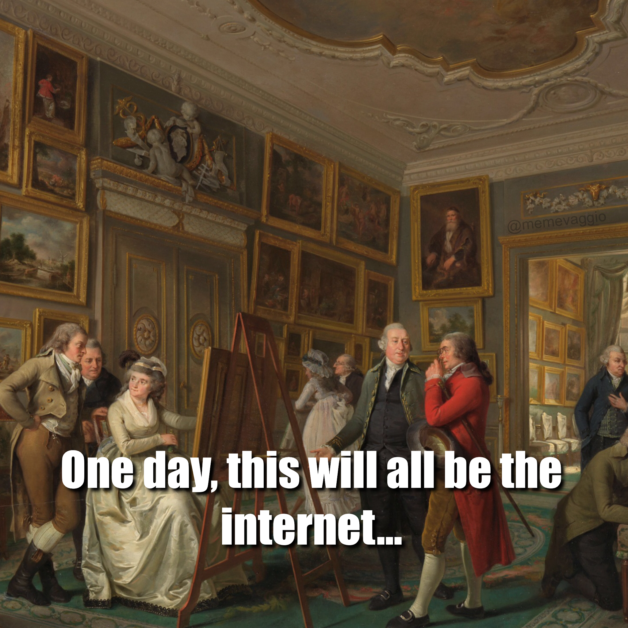 One day this will the internet by Meme Dealer; Michelangelo Memevaggio @memevaggio