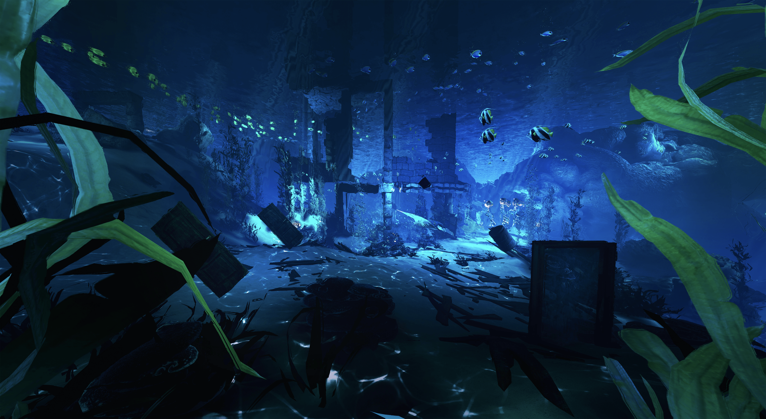 Leviathan Legacy: Part. 1, 2018, Virtual Reality Environment, Duration variable. Courtesy of UBIK Productions.